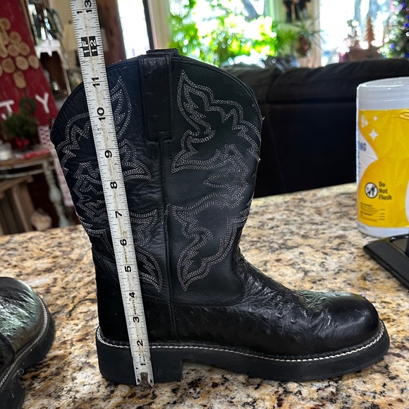 Roper Black Low Top Western Boot - Picture 6 of 7